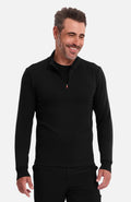 Cherokee Infinity Men's Zip Neck Pullover Scrub Jacket
