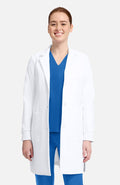 Women's 34½" Francesca Convertible Collar Lab Coat