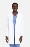 Men's 36¼" Leland Convertible Collar Lab Coat