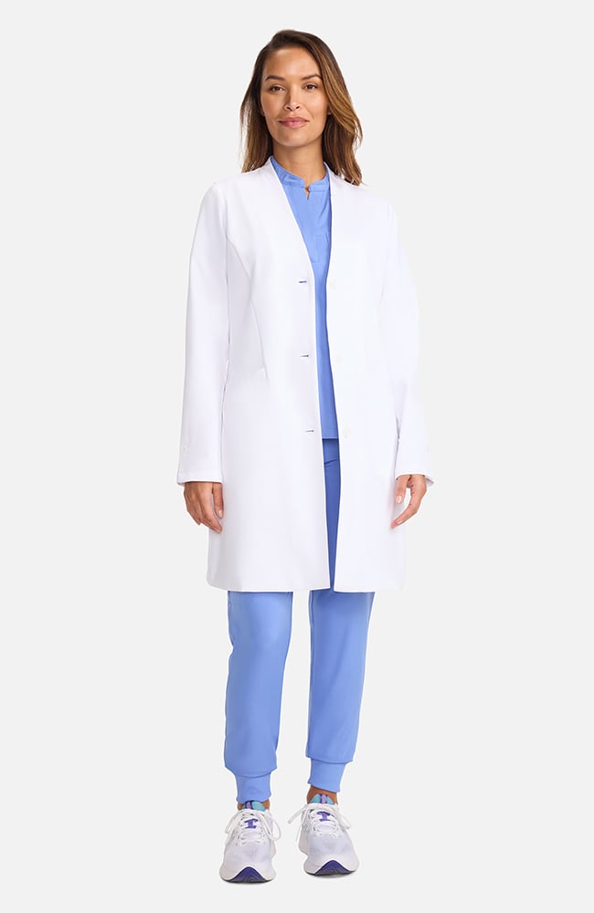 Women's Fallon 34" Lab Coat - Image 2