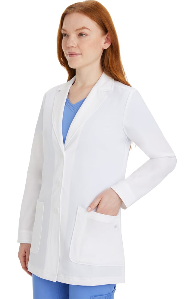 Women's Faith Notched Collar 31" Lab Coat - Image 3