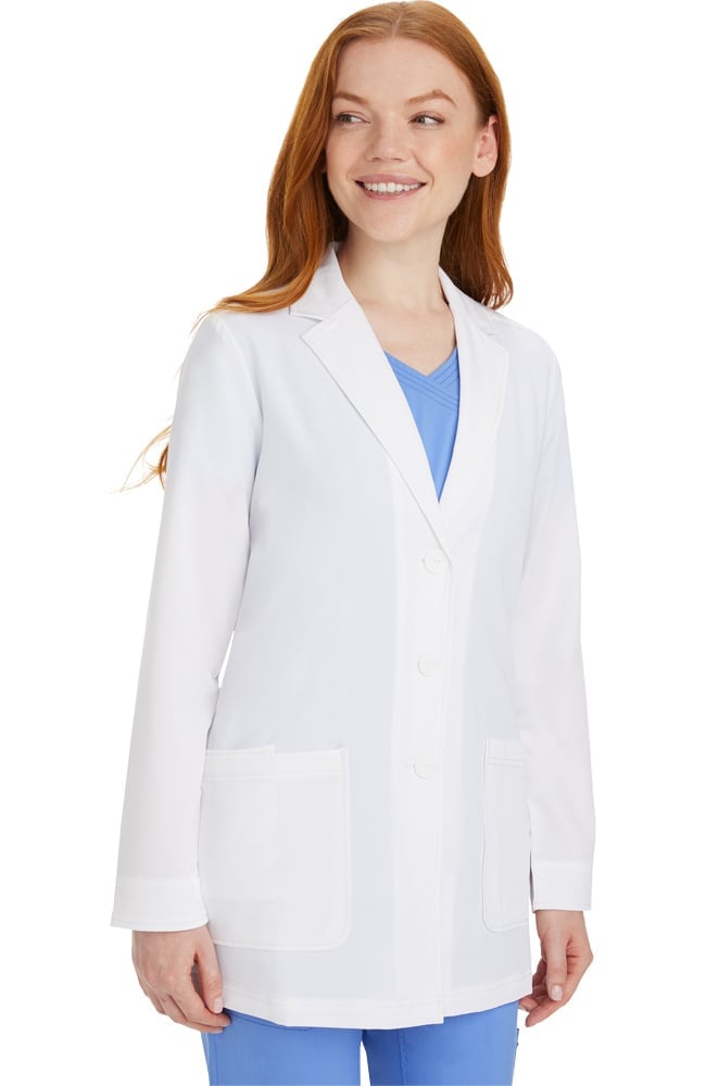 Women's Faith Notched Collar 31" Lab Coat - Image 4