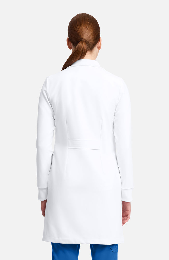 Women's 34½" Francesca Convertible Collar Lab Coat - Image 5