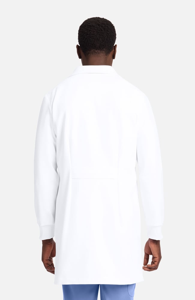 Men's 36¼" Leland Convertible Collar Lab Coat - Image 5