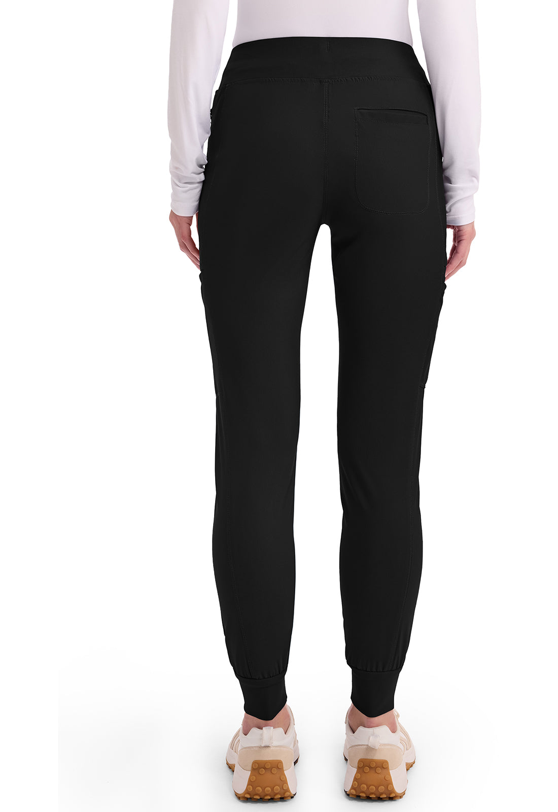 Mid Rise Tapered Leg Drawstring Pant