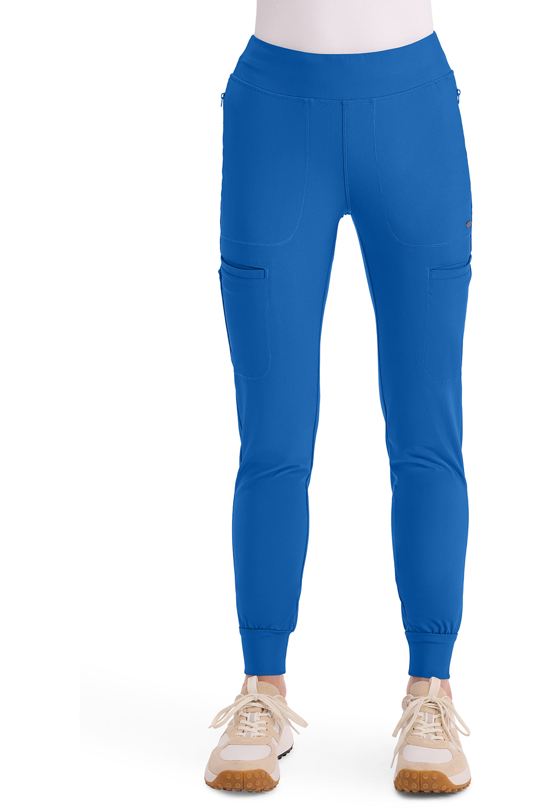 Mid Rise Tapered Leg Drawstring Pant