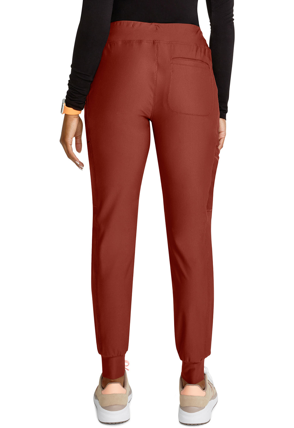 Mid Rise Tapered Leg Drawstring Pant