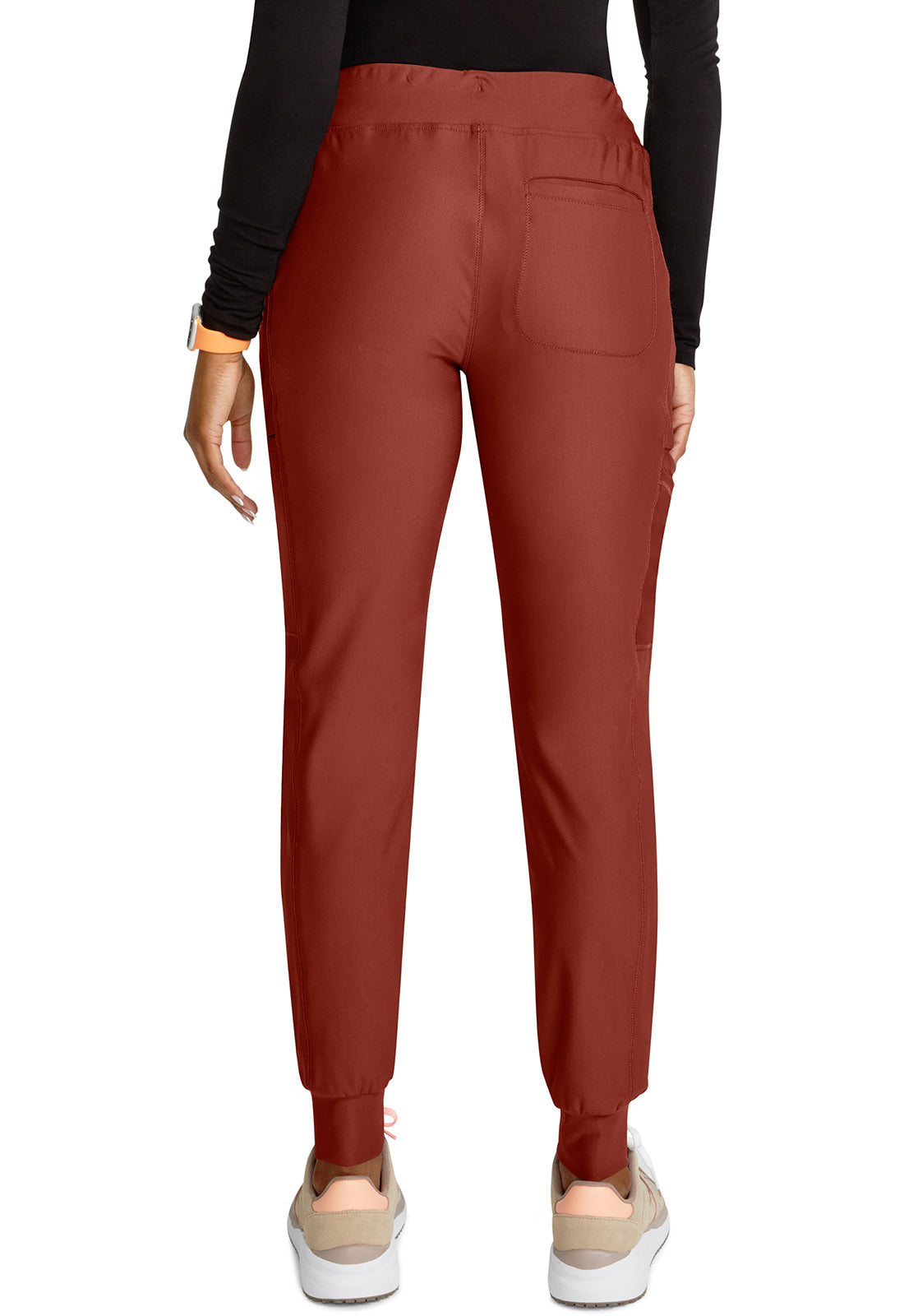 Mid Rise Tapered Leg Drawstring Pant