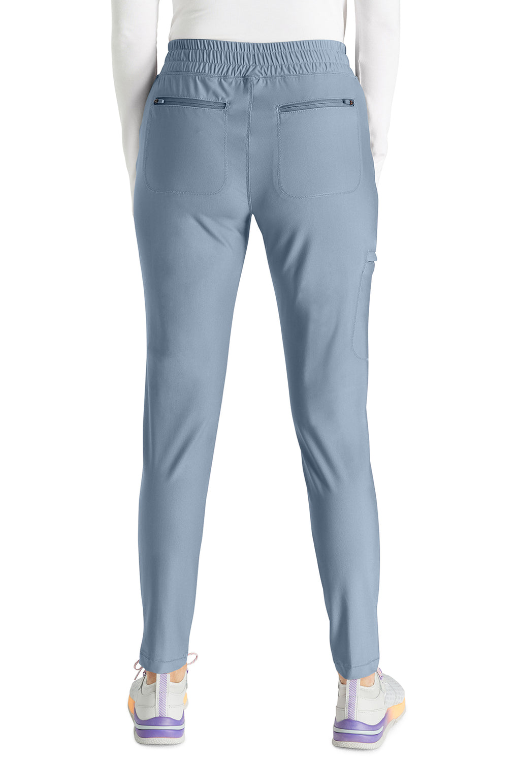 Mid Rise Tapered Leg Drawstring Pant