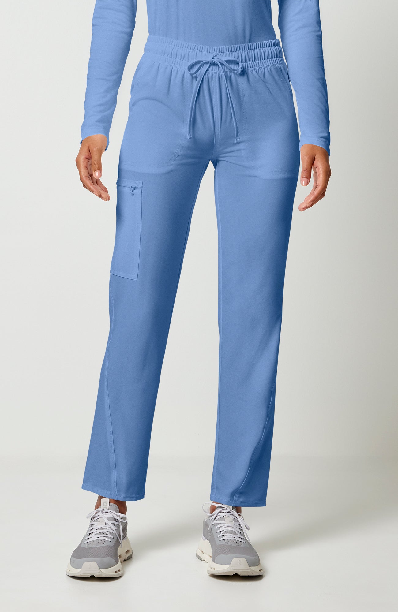 Allura - Mid Rise Drawstring Tapered Leg Pant