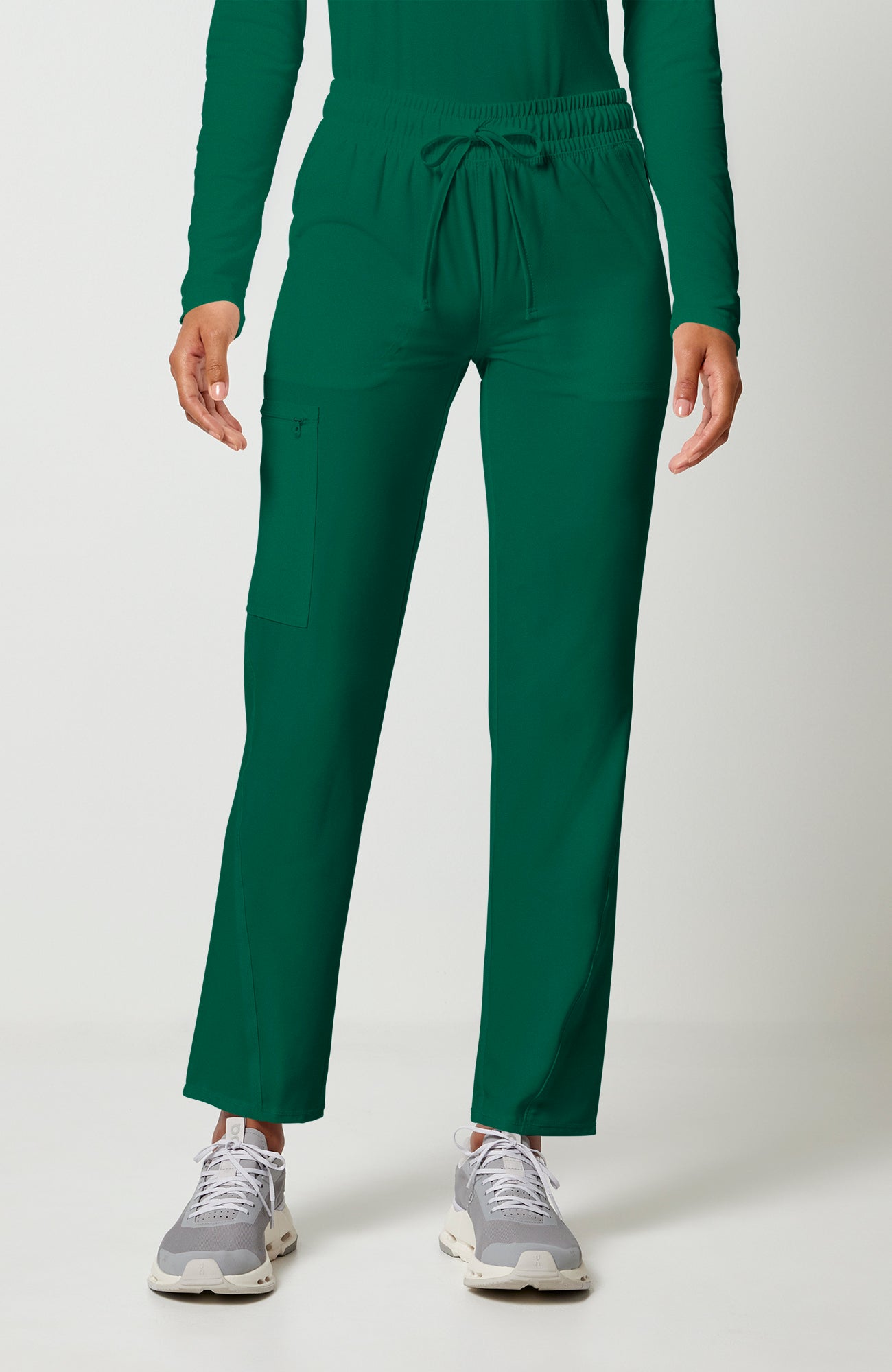 Allura - Mid Rise Drawstring Tapered Leg Pant