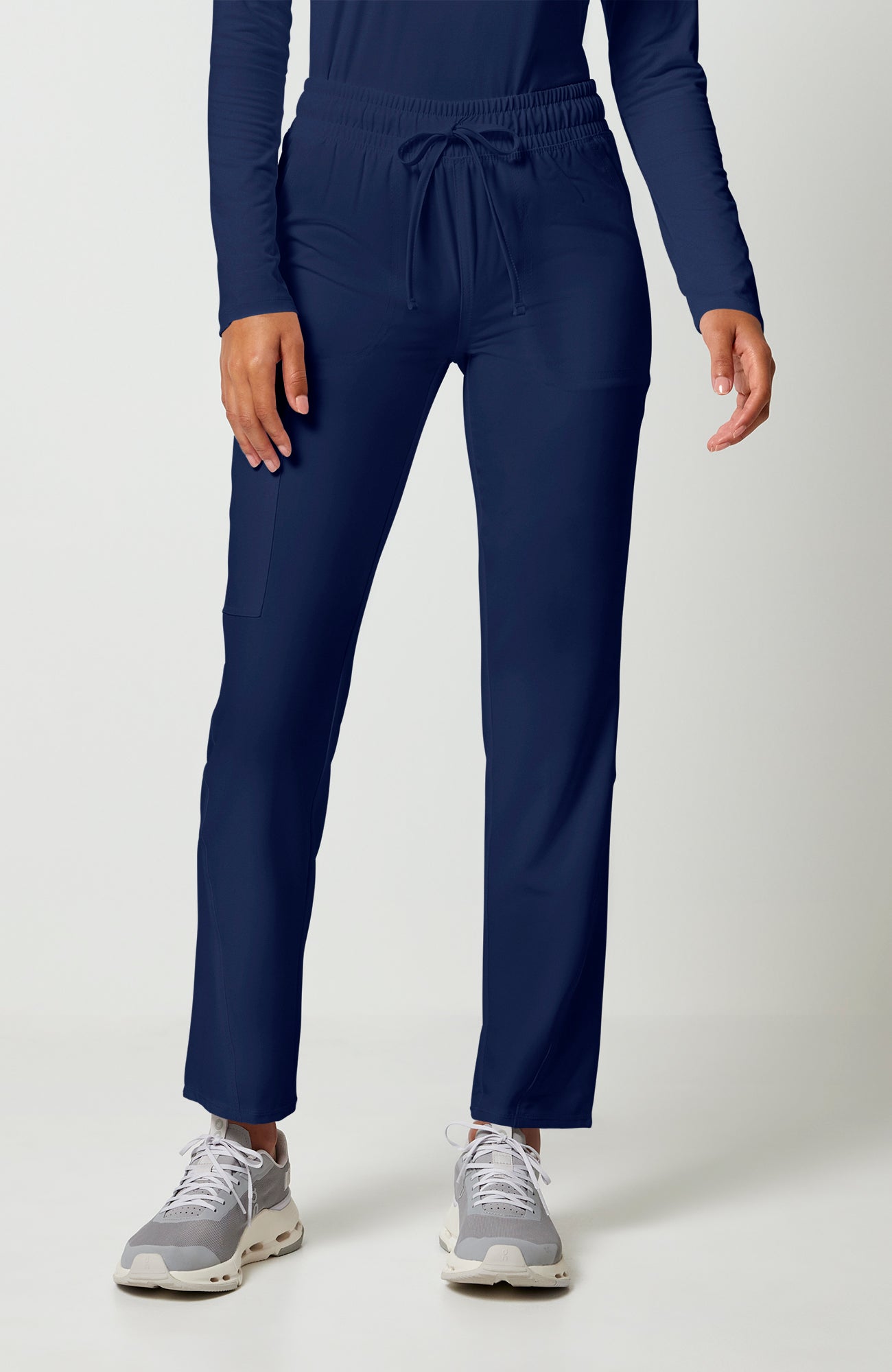 Allura - Mid Rise Drawstring Tapered Leg Pant