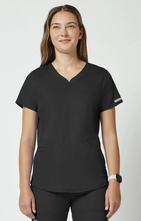 Cherokee WW Revolution Women's 2-Pocket Sweetheart V-Neck Scrub Top