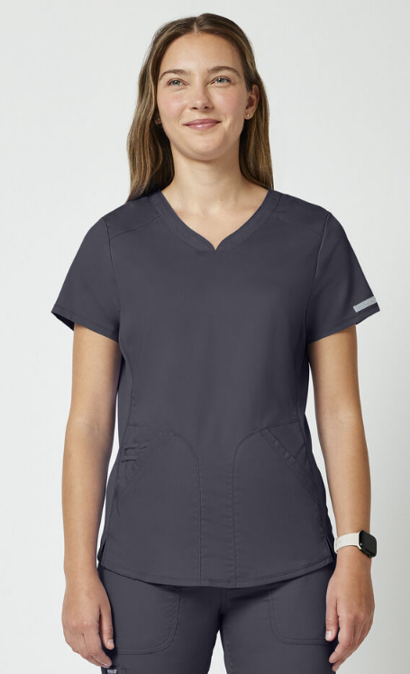 Cherokee WW Revolution Women's 2-Pocket Sweetheart V-Neck Scrub Top