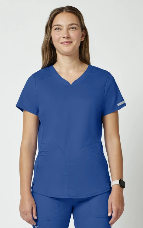Cherokee WW Revolution Women's 2-Pocket Sweetheart V-Neck Scrub Top