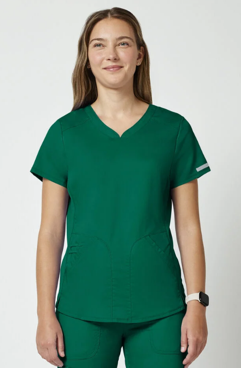 Cherokee WW Revolution Women's 2-Pocket Sweetheart V-Neck Scrub Top