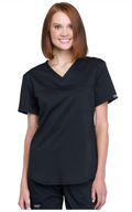 Cherokee WW Revolution Women's V-Neck Tuck-In Solid Scrub Top