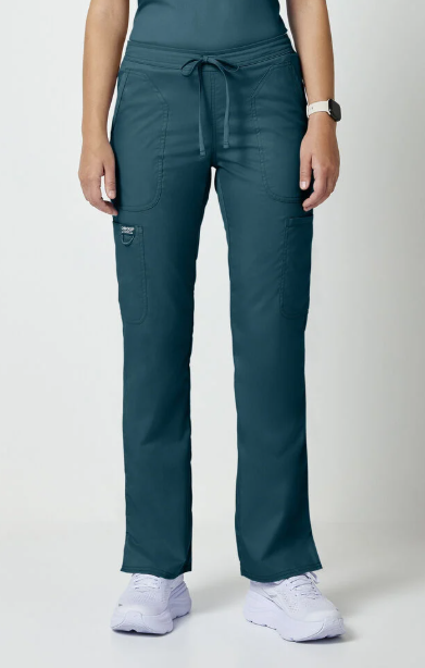 Cherokee WW Revolution Women's Drawstring Flare Scrub Pant