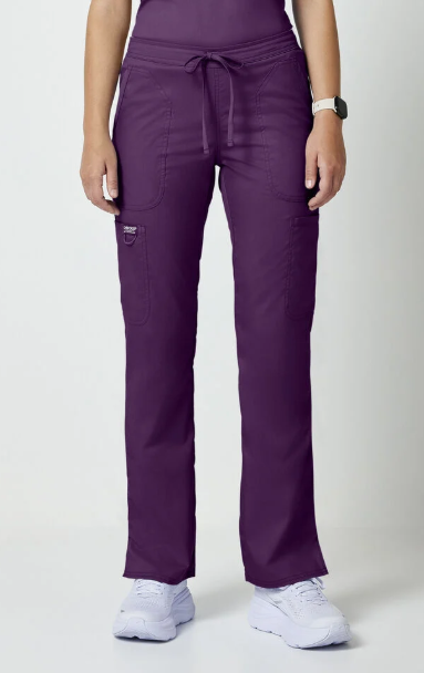 Cherokee WW Revolution Women's Drawstring Flare Scrub Pant