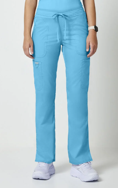 Cherokee WW Revolution Women's Drawstring Flare Scrub Pant