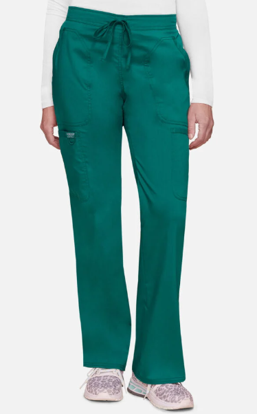Cherokee WW Revolution Women's Drawstring Flare Scrub Pant