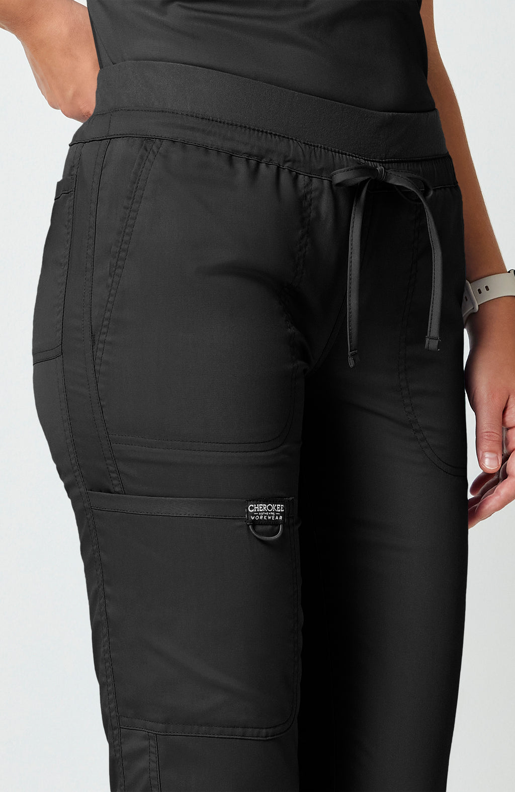 Cherokee WW Revolution Women's Tapered Leg Drawstring Scrub Pant