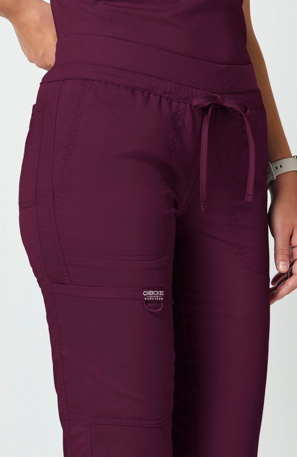 Cherokee WW Revolution Women's Tapered Leg Drawstring Scrub Pant