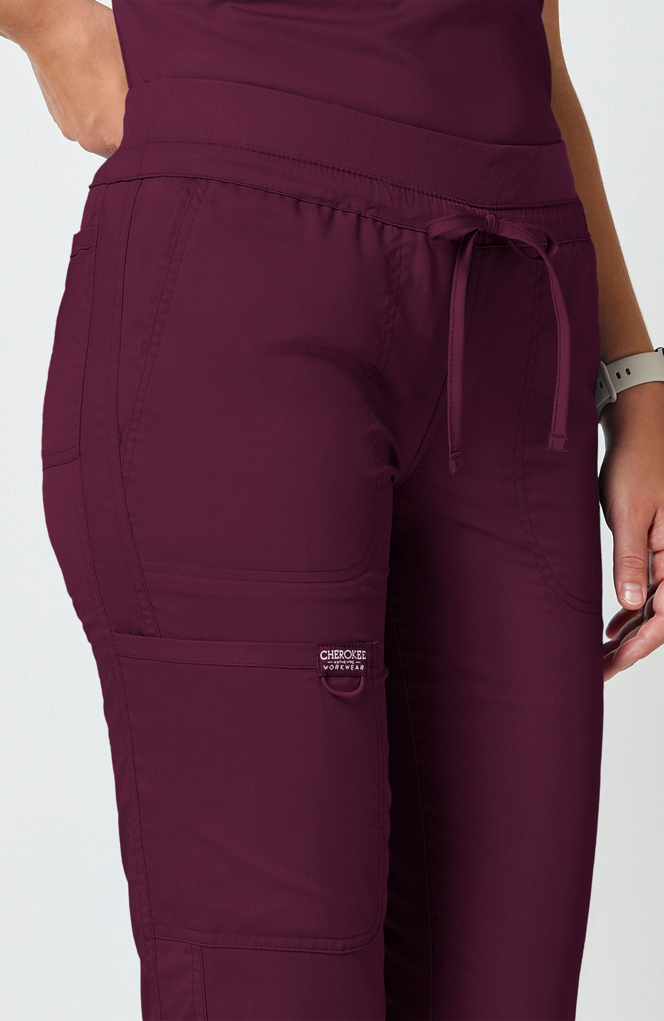 Cherokee WW Revolution Women's Tapered Leg Drawstring Scrub Pant