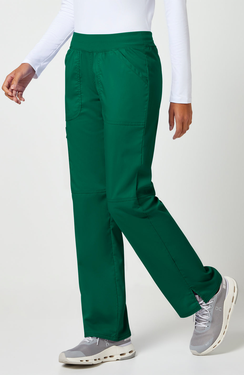 Cherokee WW Revolution Women's Elastic Waistband Cargo Pull-On Scrub Pant