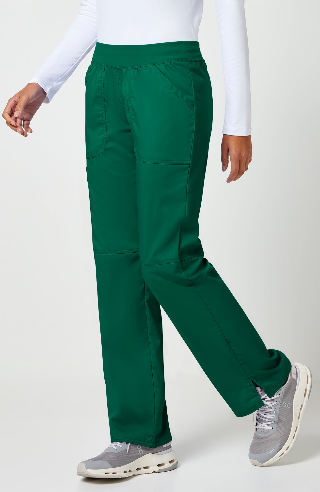 Cherokee WW Revolution Women's Elastic Waistband Cargo Pull-On Scrub Pant