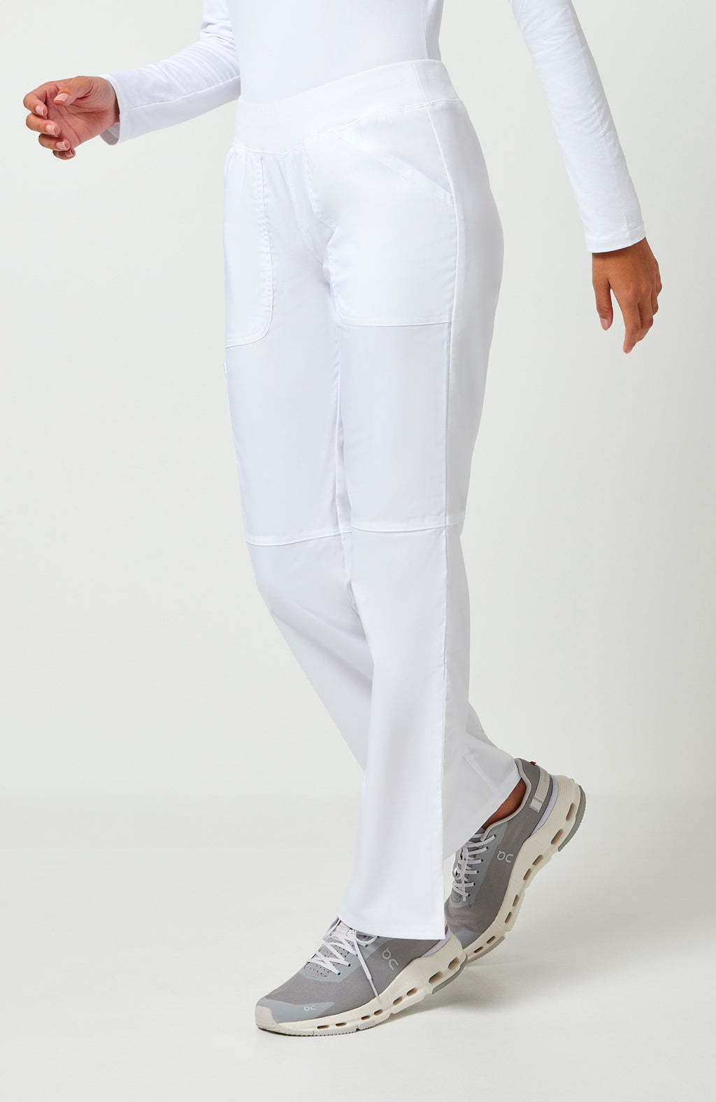 Cherokee WW Revolution Women's Elastic Waistband Cargo Pull-On Scrub Pant