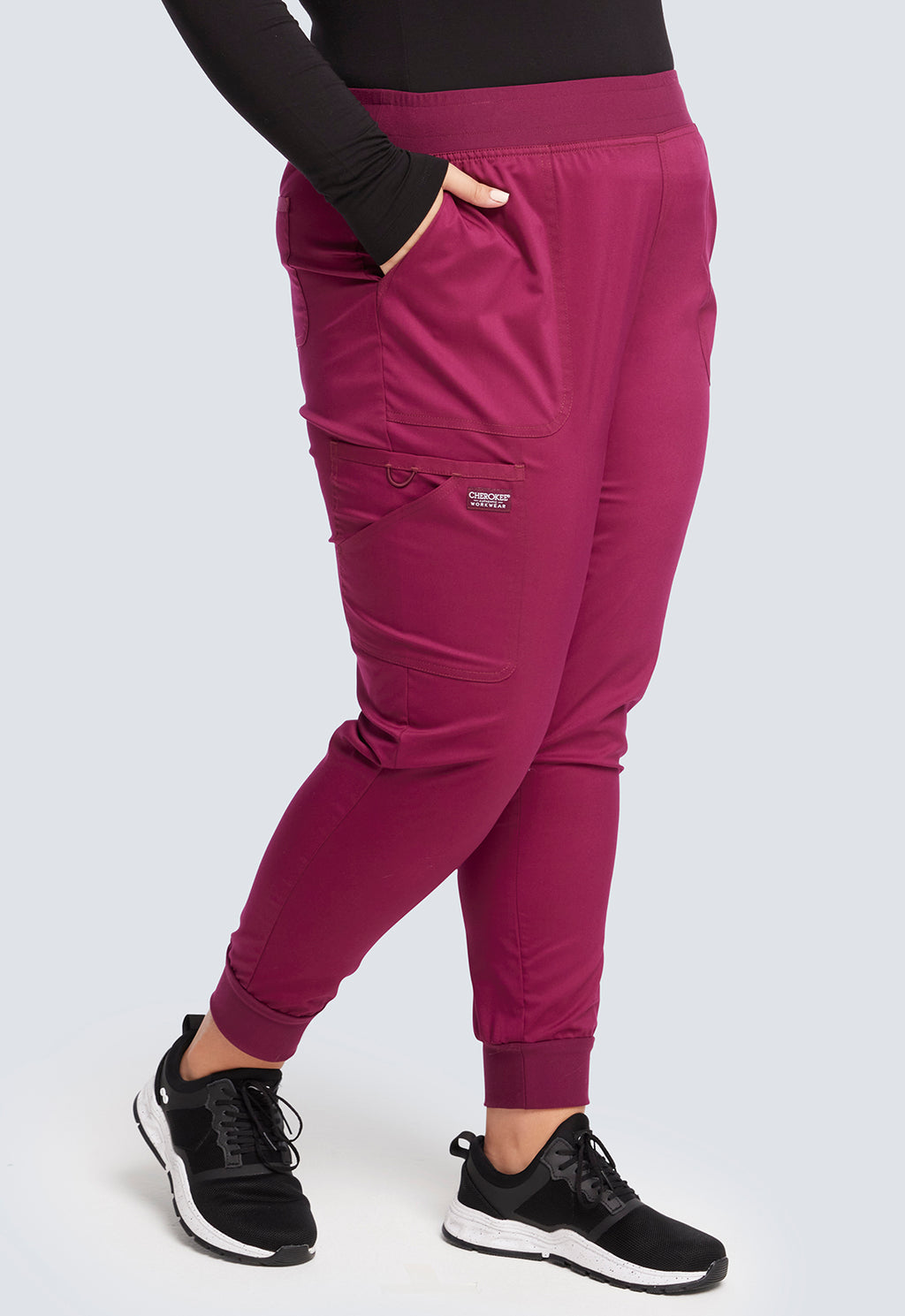 Cherokee WW Revolution Women's Mid Rise Jogger Scrub Pant